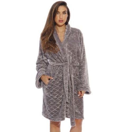 Just Love Womens Plush Solid Robe | Ladies Bathrobe