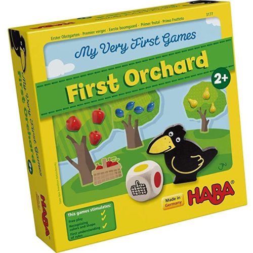 HABA My Very First Games - First Orchard Cooperative Board Game for 2 Year Olds (Made in Germany)