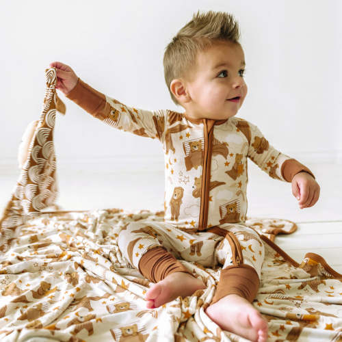 Beary Sleepy Large Cloud Blanket - Little Sleepies