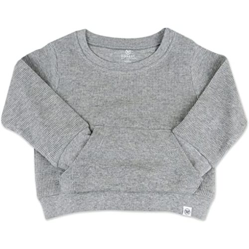 HonestBaby Multipack Pullover Hoodie Sweatshirt Jogger Sweatpant Sets Organic Cotton Baby, Toddler, Boys, Girls, Unisex