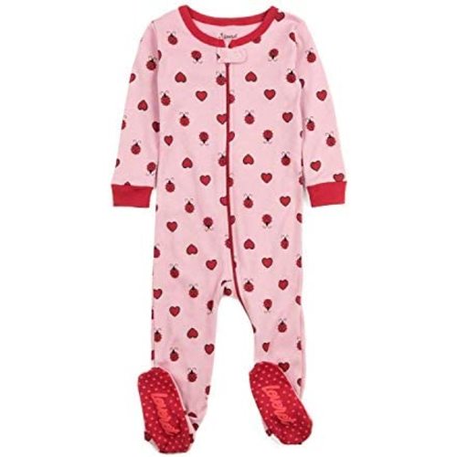 Leveret Kids Pajamas Baby Boys Girls Footed Pajamas Sleeper 100% Cotton (Size 6-12 Months-5 Toddler)