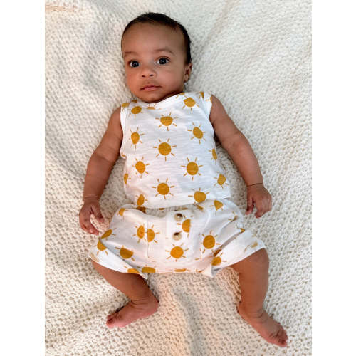 Sun / Organic Tank & Short Set