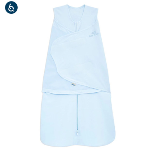 Baby Blue Cotton Swaddle S | HALO