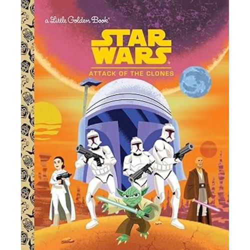 Star Wars: Attack of the Clones (Star Wars) (Little Golden Book)