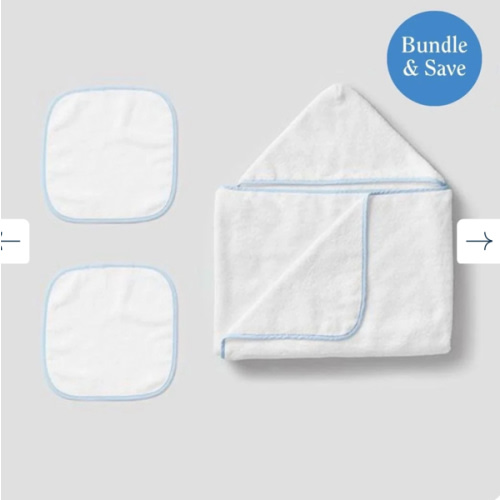 Weezie Towels Kids' Bath Bundle (3 pieces)