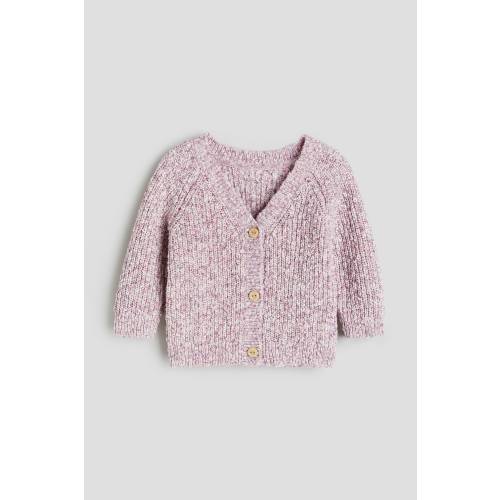 KNIT V-NECK CARDIGAN