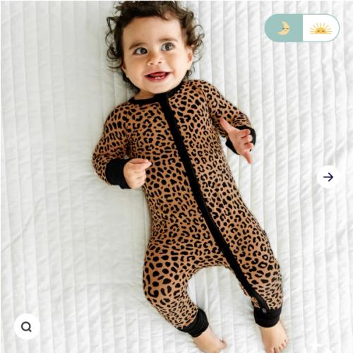 Classic Leopard Zippy - Little Sleepies