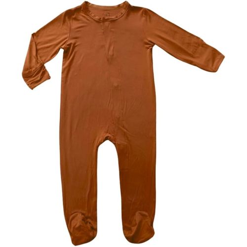 Avee & Co Footie Pajamas - Quick Magnetic Fastener Sleeper for Baby Boy and Girl (0-24 months)