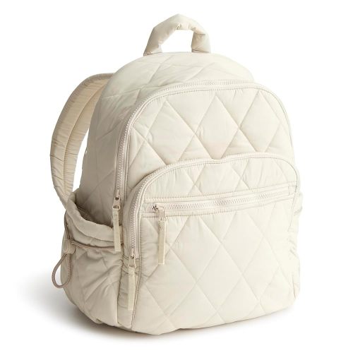 Vera Bradley Women's Featherweight Bancroft Backpack, Pumice Stone, One Size