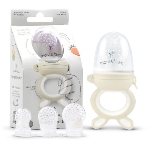 Moss and Fawn Forage Feeder Ecru