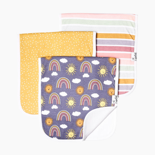 Copper Pearl Burp Cloth Set - Hope