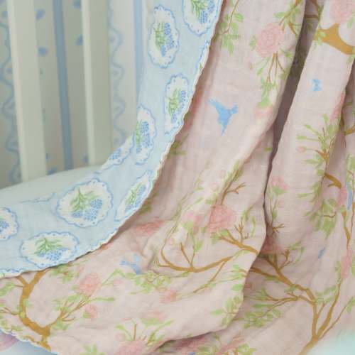Muslin Blanket | Chinoiserie Garden