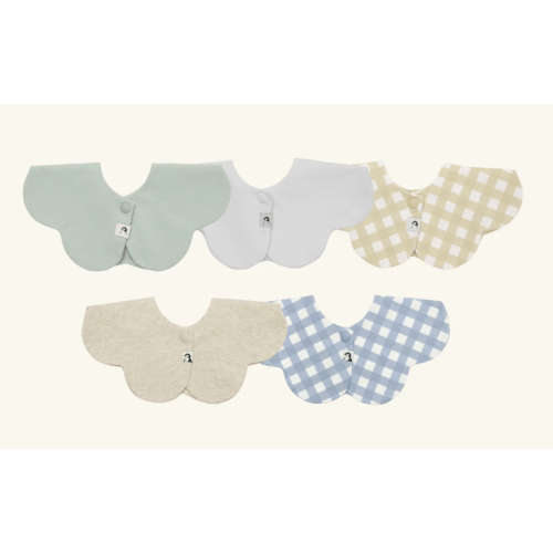 Konny Bib 5-Pack Set - E Colorway
