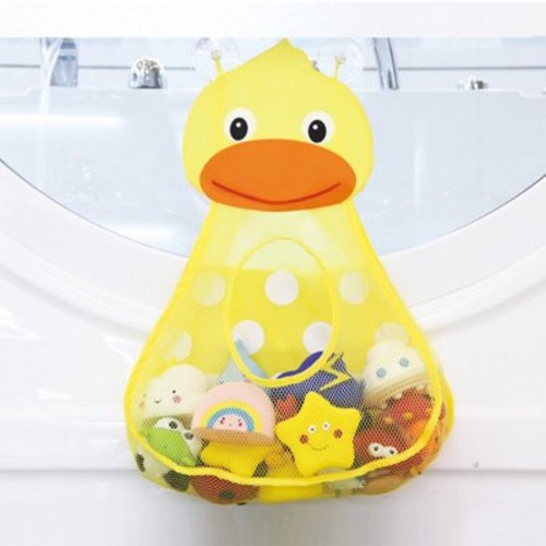 Mold Free Bath Toys Baby Organiser Bathtub Bathroom Holder Toy Bag Mesh Storage Organizer Education Bath Toys For Kids Ages 0-12 182