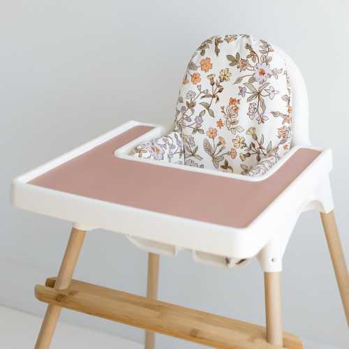 IKEA Highchair Wipeable Cushion Cover - Vintage Floral