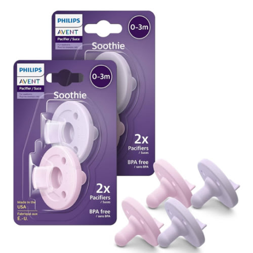 Philips Avent Baby Pacifiers 0-3 Months