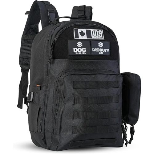 Dad Duty Gear Diaper Bag Backpack for Dads | Stylish & Spacious Baby Essentials Travel Bag | Ultimate New Dad Gift