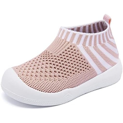 Engtoy Baby Shoes & Socks - Non-Slip Breathable Slippers with Soft Rubber Sole - Baby Boys & Girls Slip On Sneakers