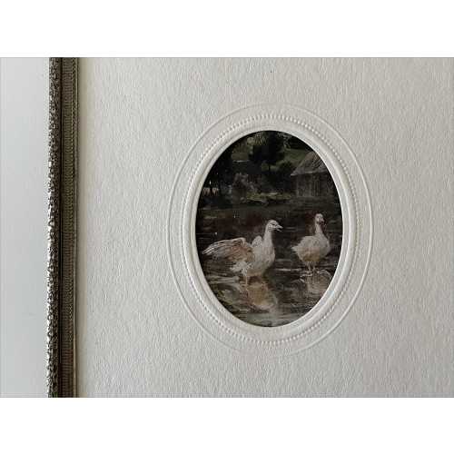 Ornate Oval Photo Mat | Antique inspired vignette paper frame made with 100% sustainable materials [Style 1]