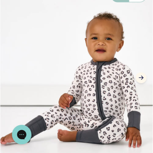 Luxe Leopard Zippy | Little Sleepies