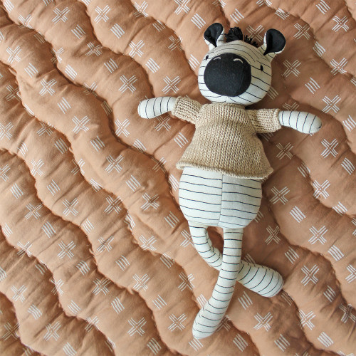 Crane Baby Animal Plush Toy - Zulu Zebra