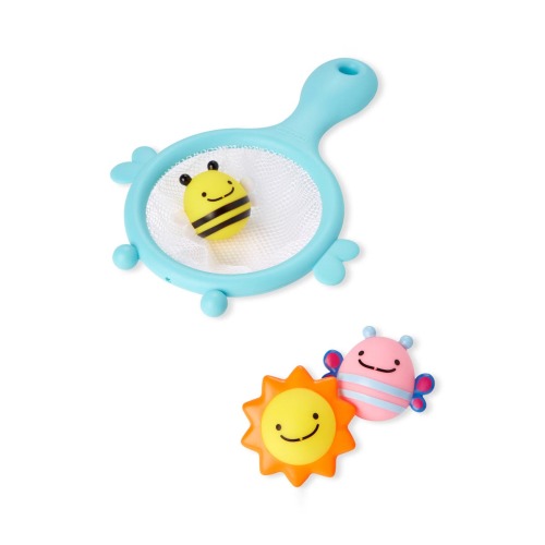 Skip Hop Zoo Scoop & Catch Squirties Bath Toys, Multicolor