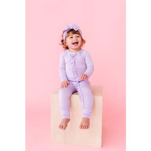 Lilac Ruffle Zippy