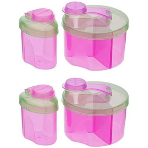 Munchkin Powdered Formula Dispenser Combo Pack, Colors May Vary - 2 Sets
