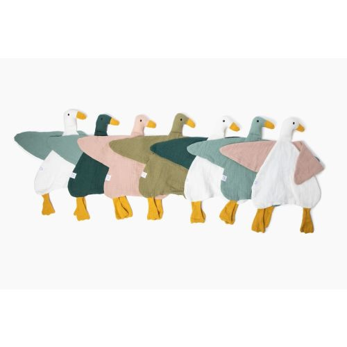Goose Lovey, Baby Shower Gift, Baby Blanket, Duck Lovey, Animal Security Blanket, New Baby gift