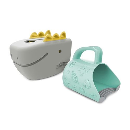 Dr. Brown’s CleanUp Dino-Soft Baby Bath Spout Cover and Dino-Pour Bath Rinse Cup, 0m+, BPA Free, Certified Plastic Neutral - Rinse Cup With Spout Cover