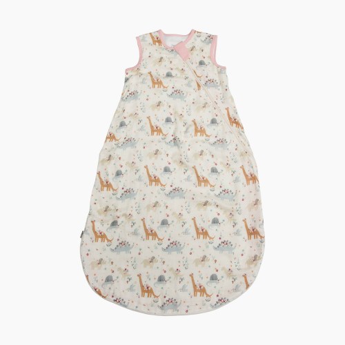 Loulou Lollipop Lightweight Muslin Sleep Bag - Baby Dinomite, 0-6 M