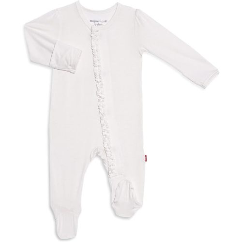 Magnetic Me Footie Pajamas Soft Modal Baby Sleepwear with Quick Magnetic Fastener | Boys and Girls Sleeper Preemie-24 Months