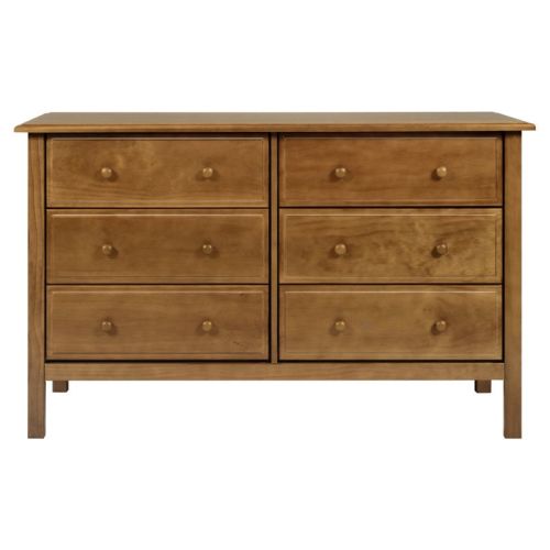Davinci Jayden 6-drawer Double Wide Dresser - White