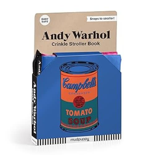 Andy Warhol Crinkle Fabric Stroller Book