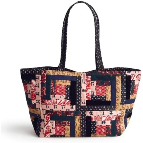 Vera Bradley Premium Cotton Small Hathaway Tote