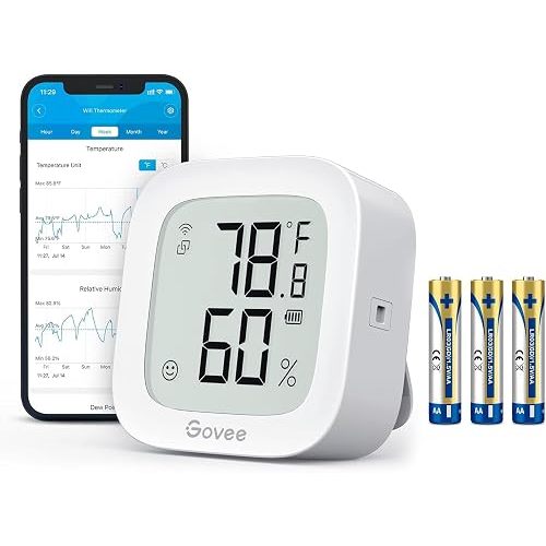 Govee WiFi Thermometer Hygrometer H5103 with Electronic Ink Display