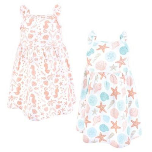 Luvable Friends Hudson Baby Sleeveless Dresses 2pk