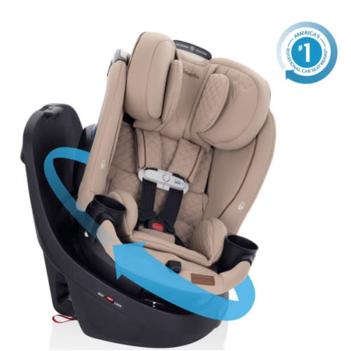 Evenflo Revolve360 Slim 2-in-1 Rotating Car Seat with Green & Gentle Fabric - Evenflo® Official Site – Evenflo® Company, Inc
