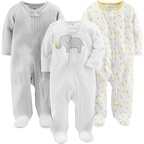 Simple Joys by Carter's Baby 3-Pack Neutral Sleep and Play
