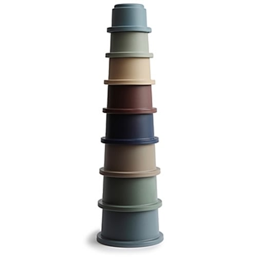 Mushie Forest Stacking Cups ToyMushie Forest Stacking Cups Toy