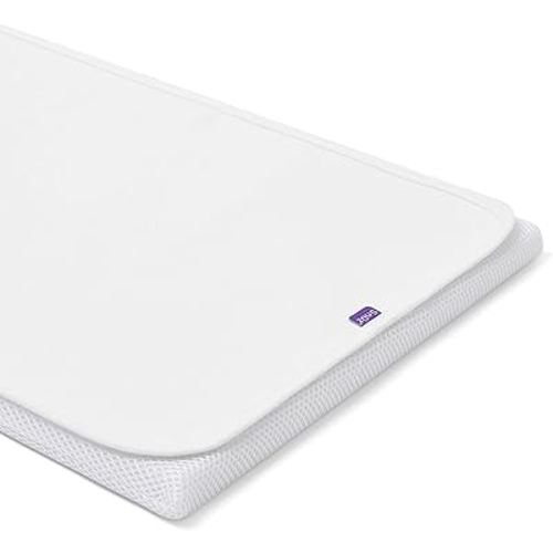Snuz - Baby Crib Waterproof Mattress Protector for Night Time Accidents, Super Soft and Absorbent Cotton Pad, Machine Washable (30 x 16”)