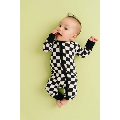 Black Checkered Bamboo Sleeper