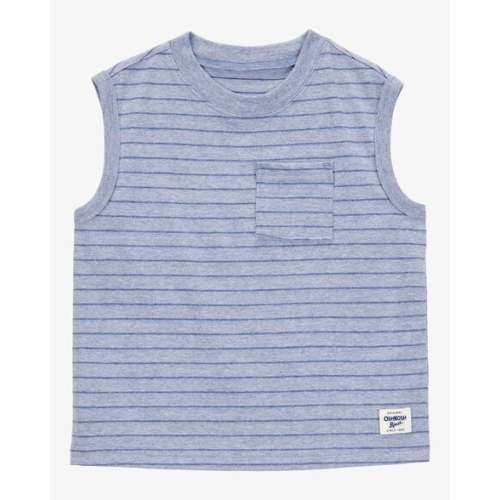 Baby Striped Textured Tank - Blue - OshKosh | Carter's