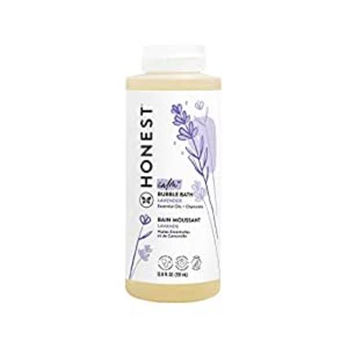 Amazon.com: The Honest Company Foaming Bubble Bath | Gentle for Baby | Naturally Derived, Tear-free, Hypoallergenic | Lavender Calm, 12 fl oz : Everything Else