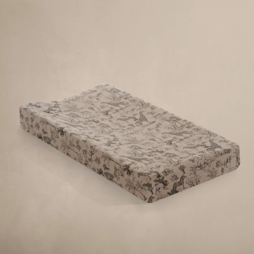 'Vintage Safari' Nursery - Changing Pad Cover