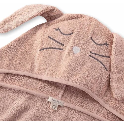 Burt's Bees Baby Toddler Hooded Animal Character Towels Organic Cotton, Unisex Bath Essentials, Soft Nursery Towel for Kids