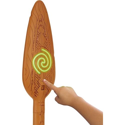 Disney Moana Magical Oar Motion Activated Lights, Phrases and Sounds - 3ft. Tall - Officially Licensed by Disney - Complete Your Disney Moana Movie Toy Collection