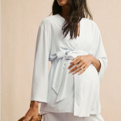 LAKE | Women | DreamModal Pajamas | Fog Maternity Kimono Bundle