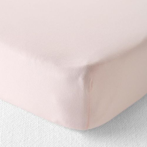 Pink Baby Organic Cotton Mini Crib Sheet | Carter’s Oshkosh Canada