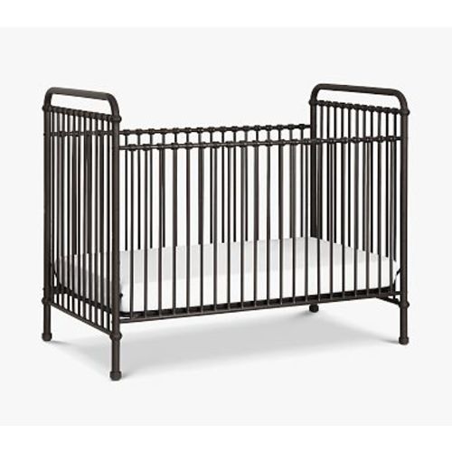 Namesake Abigail 3-in-1 Metal Convertible Crib, Vintage Iron
